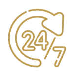 24/7 Überwachung